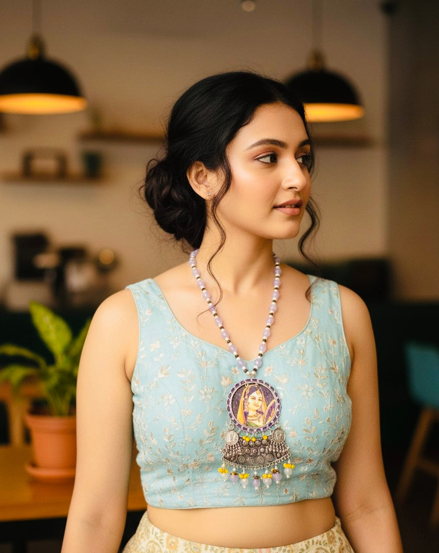 NoorRani – One of a Kind Crystal Haar