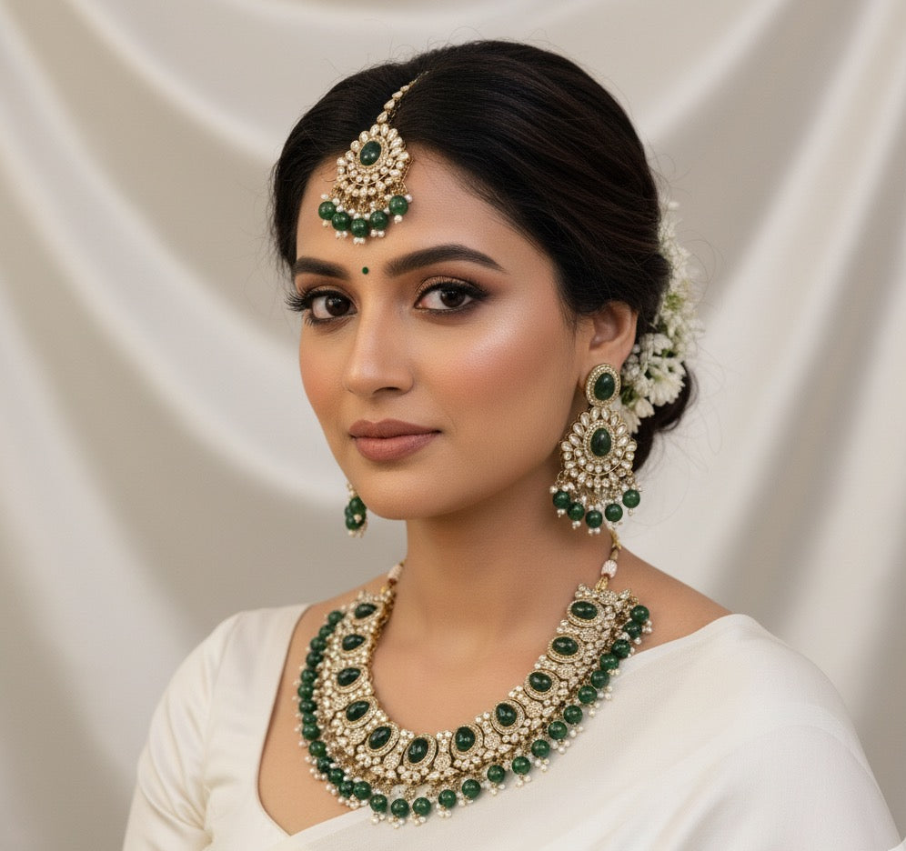 Rajwada Noor Kundan Necklace Set