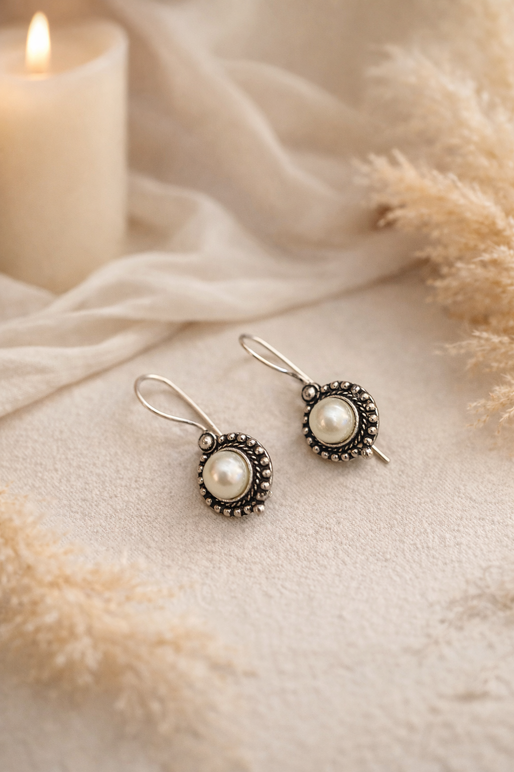 Classic Pearl Drop Earrings