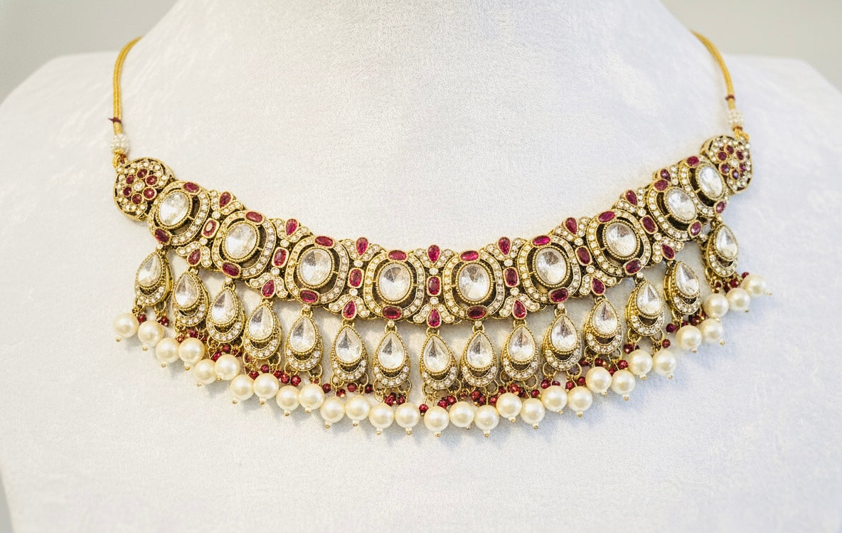 Noor-e-Zehra Kundan Bridal Set