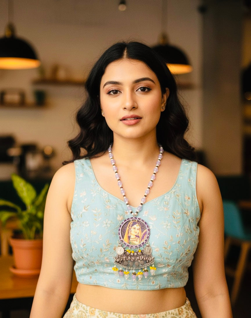 NoorRani – One of a Kind Crystal Haar