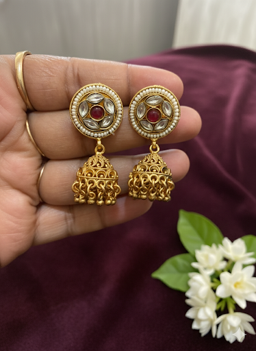 Sheesh Mahal Kundan Necklace Set