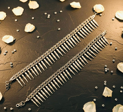 Nomad Cone Dangle Anklets