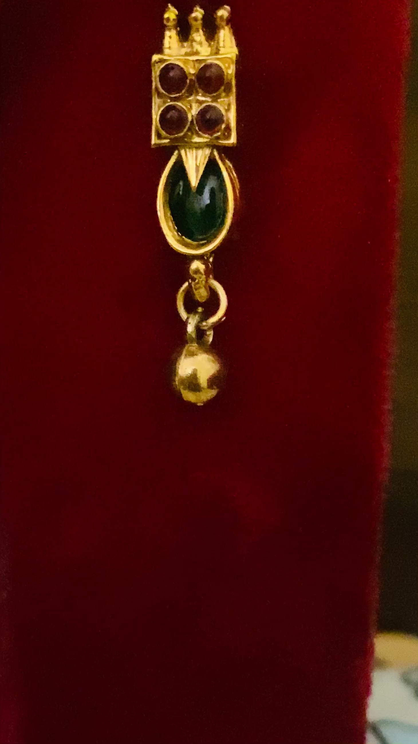 Traditional Palakka Mala Choker Set